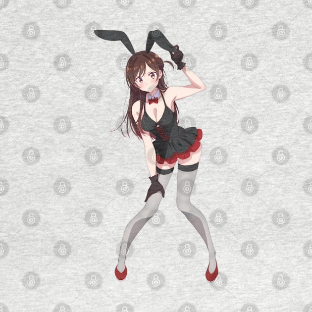 Bunny Girl Chizuru San From Rent A Girlfriend Anime by Hentai-heaven